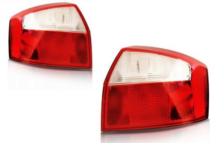 Lanterna Traseira Audi A4 2001 2002 2003 2004 Bicolor